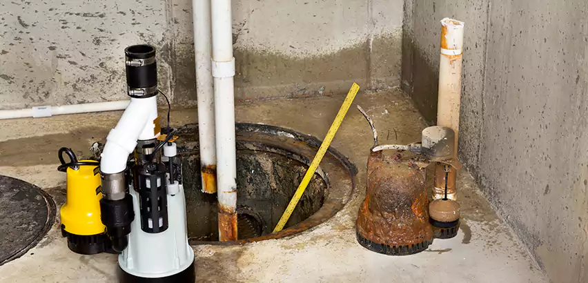 Installing Sump Pump in Finished Basement in Palmetto Bay, FL