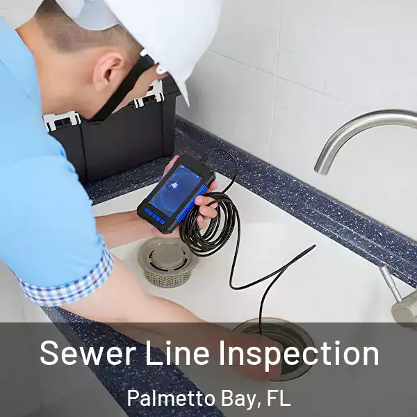  Sewer Line Inspection Palmetto Bay, FL